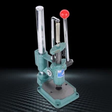 Leather Hole Puncher Hand Punch Machine Manual Embossing Imprinting Press Tool