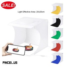 PU5137 Portable Light Box Photo Shooting Tent Kit w/ Shadowless Bottom Light