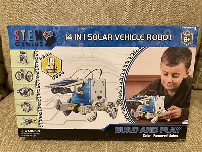 Robot Toys Stem Genius Solar Vehicle Robot Kit Stem Genius Fun