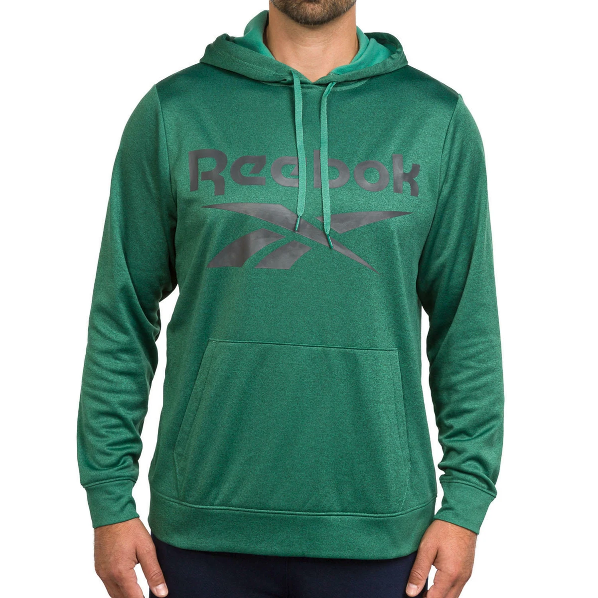 Green reebok online hoodie