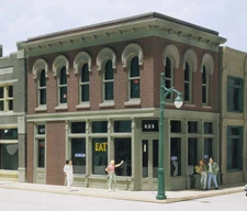 Woodland Scenics DPM 11500 HO Scale The Other Corner Cafe [Building Structure Ki