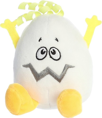 Aurora - Eggspressions - 3.5" Scrambled Egg Punny Stuffed Animal - Picture 3 of 5