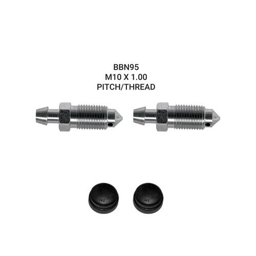 FRONT CALIPER BLEED NIPPLES FITS VW GOLF MK4 9804 256/280MM DISCS