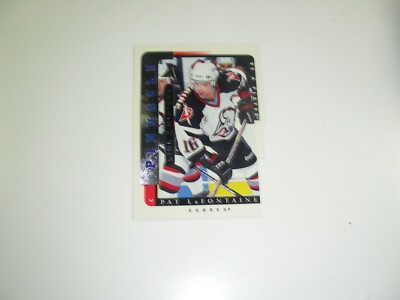 Pat LaFontaine 1997 Pinnacle Link 2 History Be A Player card #LTH-8B