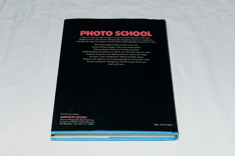 Michael Freeman - Photo School 1982 Hardback Book Film Camera - Image 3 of 4