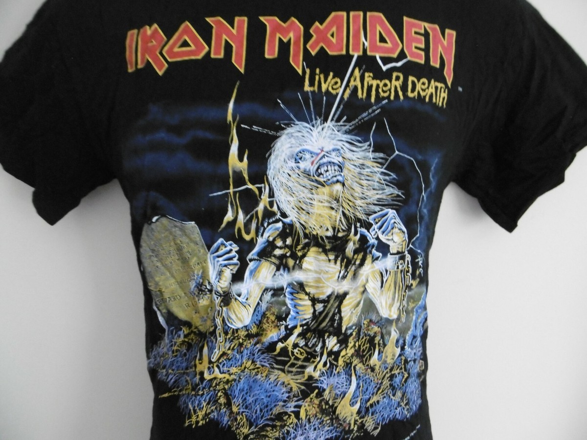 rockshirts IRON MAIDEN LIVE AFTER DEATH - T-shirt print - black/zwart rockshirts IRON MAIDEN LIVE AFTER DEATH - T-shirt print - black/zwart
