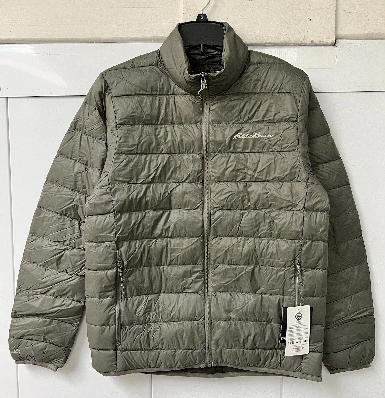 Eddie Bauer Men's CirrusLite Down Olive Jacket EB650 Multiple Sizes NWT