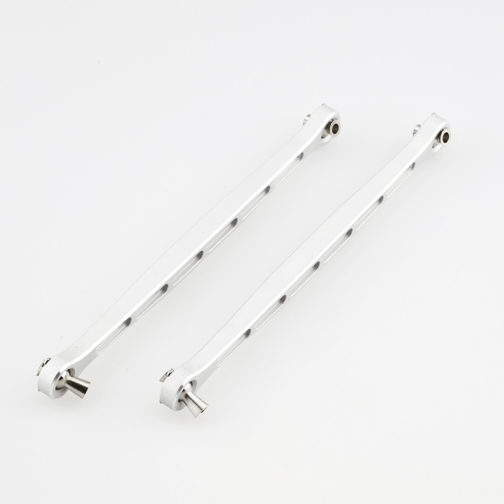 GDS Racing Alloy Tie Rods Silver for Traxxas 1/5 Xmaxx Silver 2 pieces