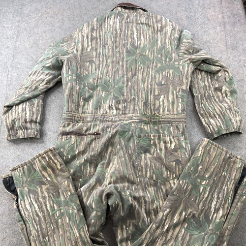 Vintage Liberty Coveralls Mens Large Regular Outdoor Gear Realtree Camo Hunting* - Picture 13 of 19