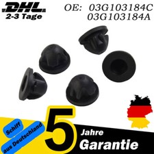 5x Kugelpfanne Gummi Motorabdeckung für AUDI SEAT SKODA VW Golf 5 1.9 2.0 TDI