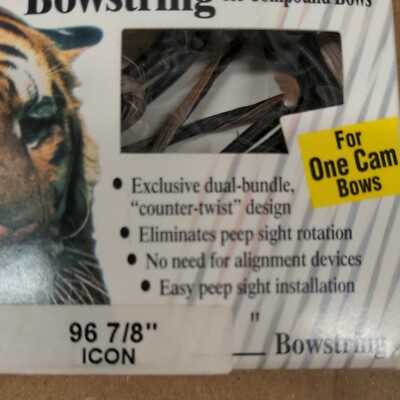 Tiger (Zebra by Mathews) One Cam Bow String- 93 and 1/2 - 93.5 inch
