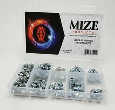 Mize Wire 100 Pc SAE Grease Fitting Assortment, ZA100