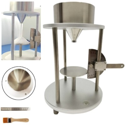 0.2'' Dust Repose Angle Tester Stainless Steel Particle Repose Angle Tester