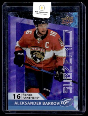 2021-22 Upper Deck Ice Sub Zero Aleksander Barkov #SZ-15 Florida Panthers