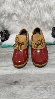 Sporto Original Daria Waterproof Rain Duck Bootie Sz 8