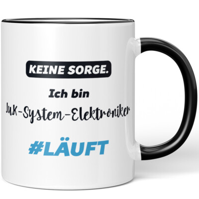 Keine Sorge. Ich bin IuK-System-Elektroniker. #LÄUFT 10007601124
