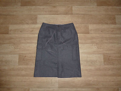 EDDIE BAUER Rock Wollrock Wolle - Mix Grau Gr.38 **w.NEU**