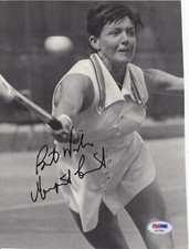 MARGARET SMITH-COURT MOST SUCCESSFUL PLAYER EVER INSCRIBED MAGAZINE PHOTO PSA