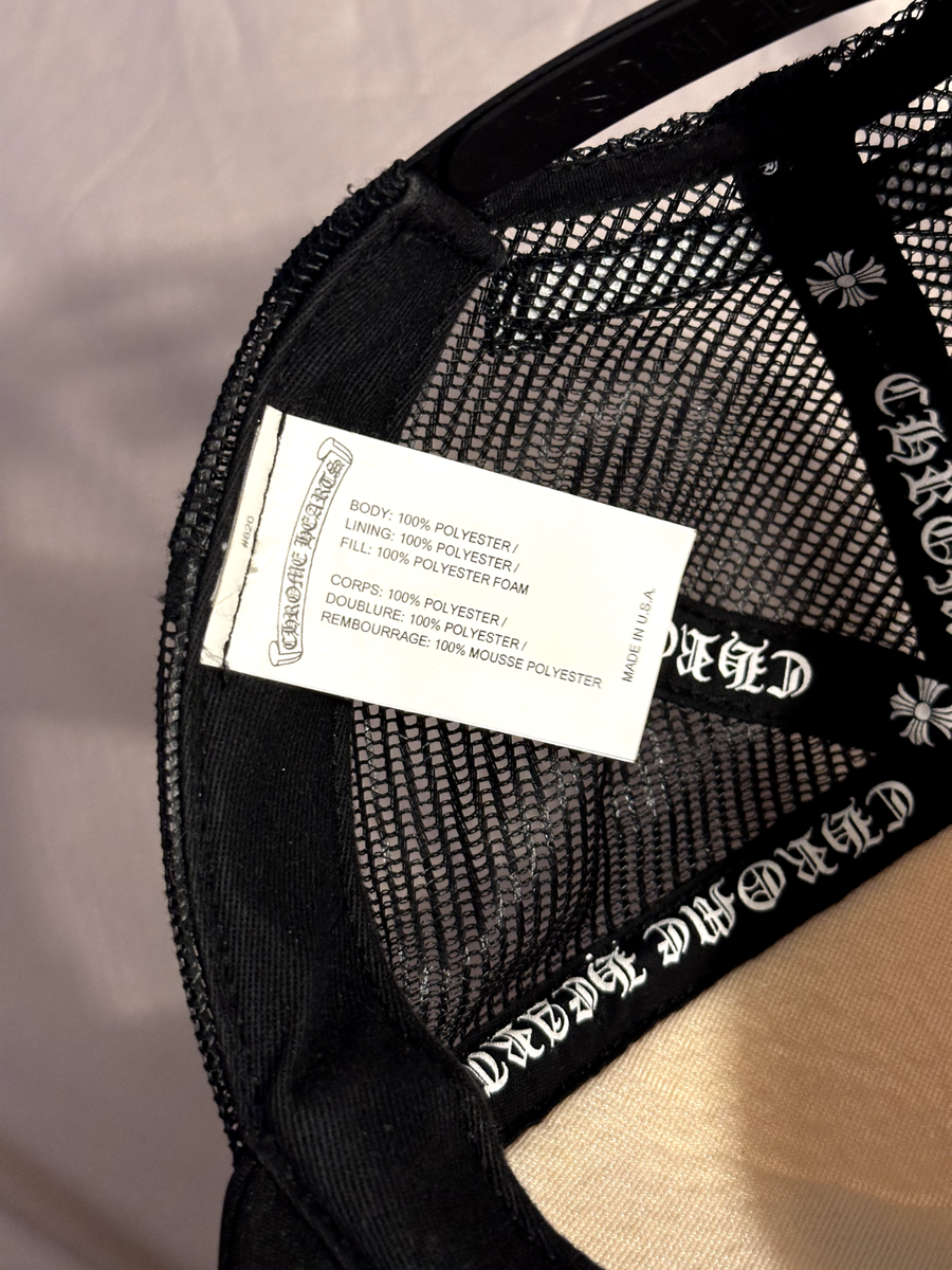 Chrome Hearts x Matty Boy Sex Records Link Trucker Hat Chrome Hearts x Matty Boy Sex Records Link Trucker Hat