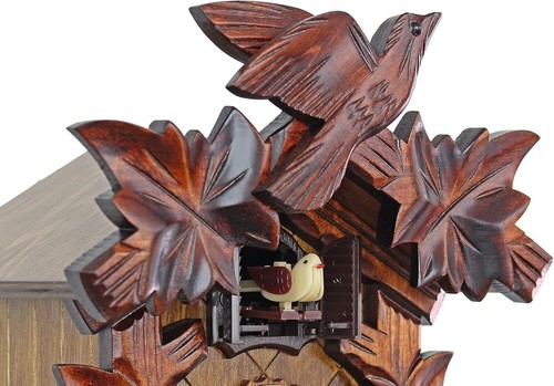 Large Cuckoo Wall Clock Vintage Rustic Family Clocks Home Living Room Decor - Picture 9 of 17