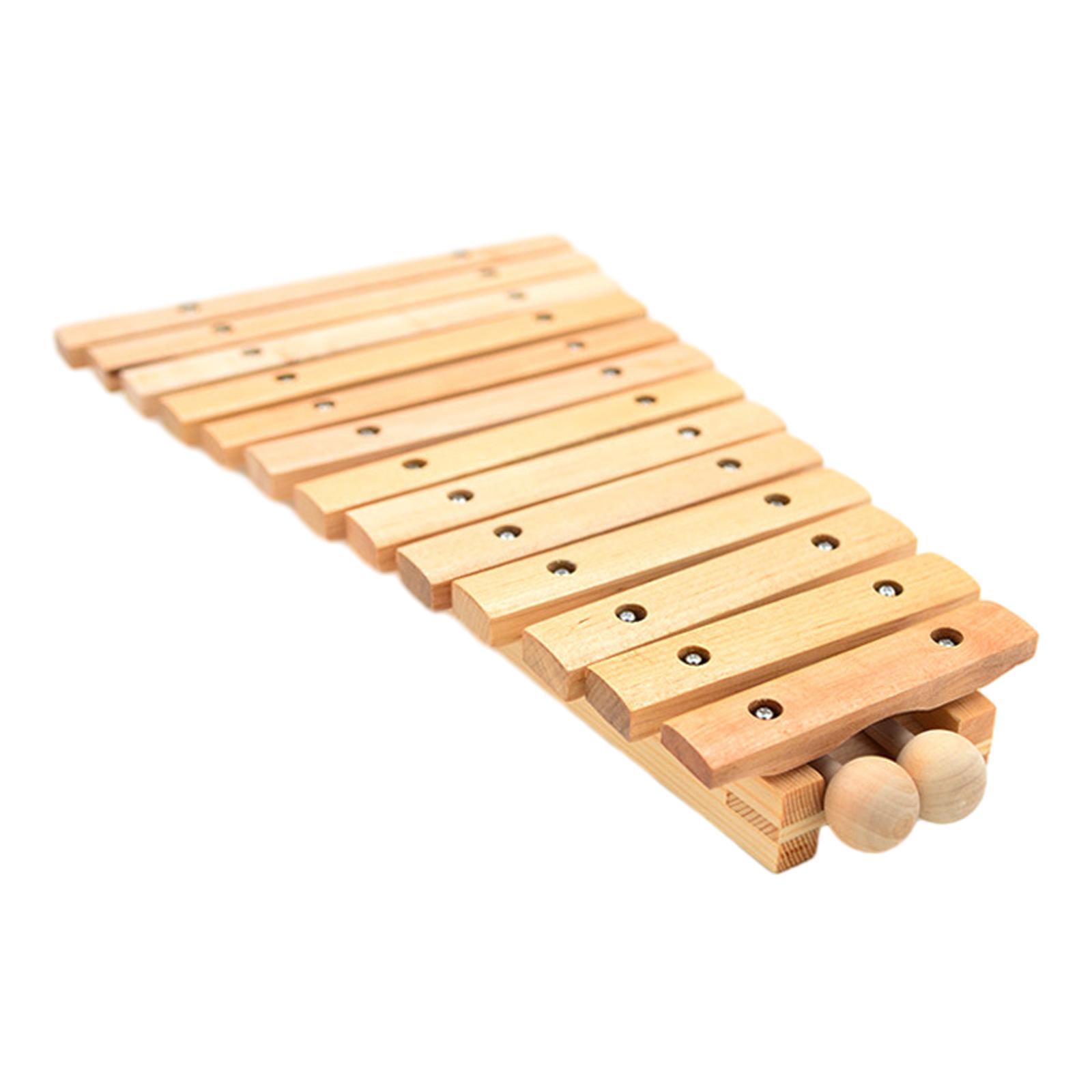 13 Note Glockenspiel Portable Hand Knock Piano Toy for Event Concert