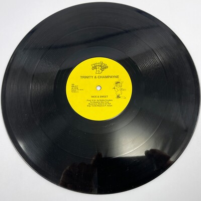 Massive B Champayne Is This Love Trinity Nice and Sweet 12'' Vinyl EP Record