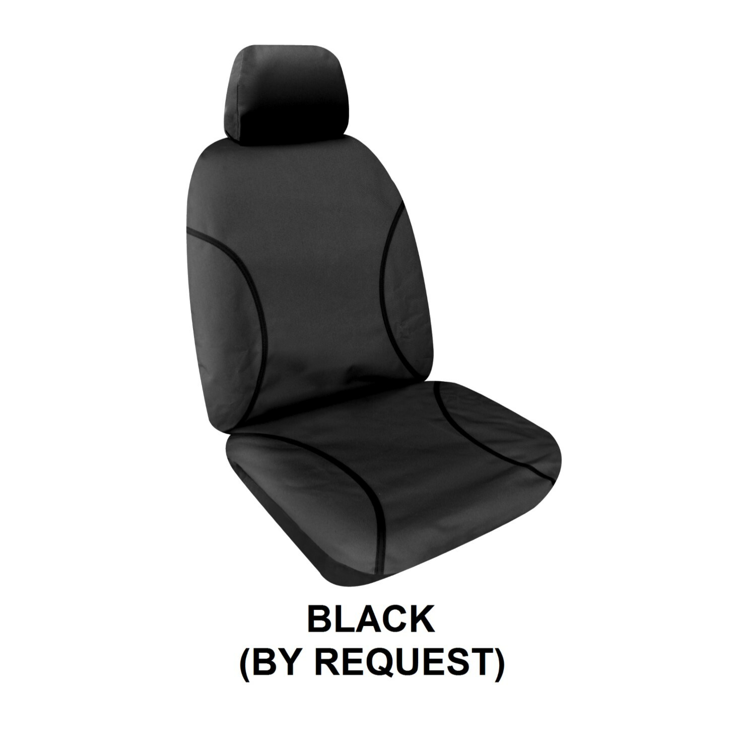 SINGLE 14oz WATERPROOF CANVAS CAR SEAT COVER FOR TOYOTA HIACE COMMUTER