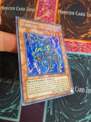 Yu-Gi-Oh! Exarion Universe DR04-EN243 Secret Rare Unlimited Near