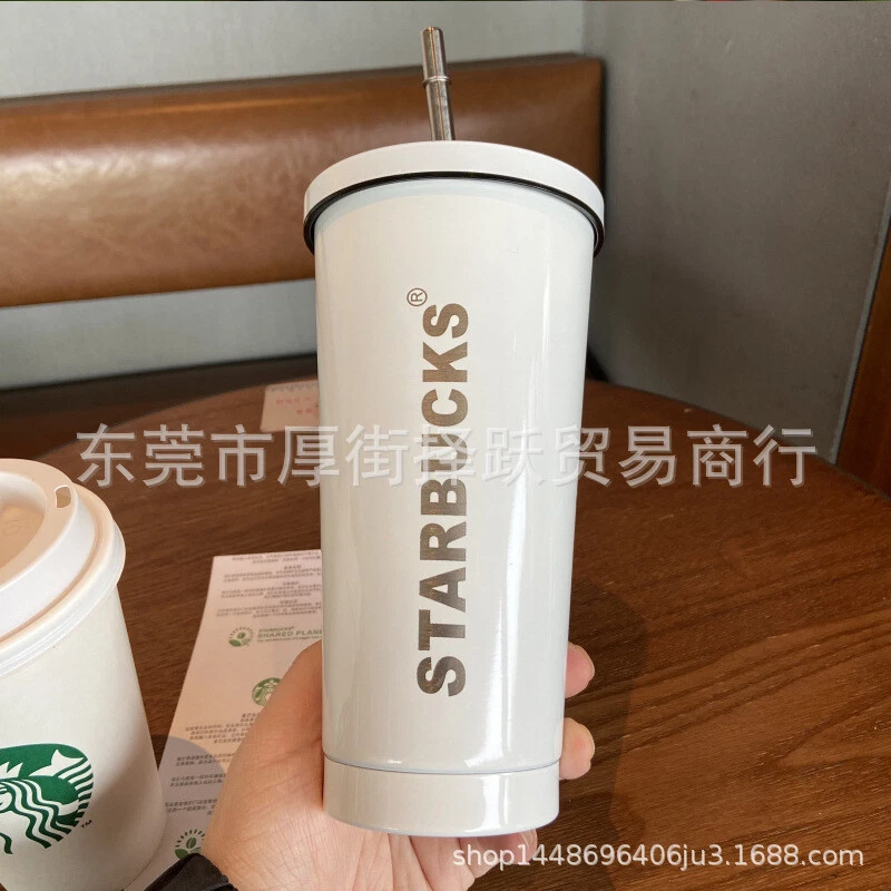 Hot 473ml double-layer three bar stainless steel insulated straw cup - Image 3 of 4