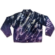 Vintage Custom Denim Jacket Dyed Bleached
