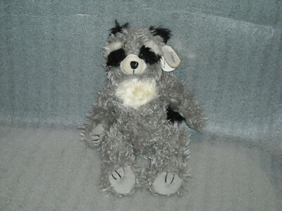 93 TY raccoon attic treasures Radcliffe thief of hearts plush jointed vintage 9''