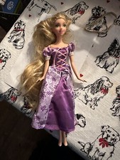 Disney Mattel Barbie Princess Rapunzel 2009 11 Inches Preowned