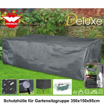 Nature Gartenmöbel-Abdeckung Rechteckig – 90x225x143 Cm, UV-beständig, Wasserabweisend In Dunkelgrau