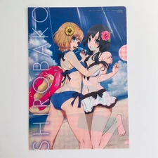 Shirobako Aoi Miyamori & Ema Yasuhara Clear File Rare Anime Japan 2014