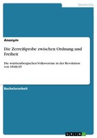 Die ZerreißProbe Zwischen Ordnung Und Freiheit | Buch | 9783640832026