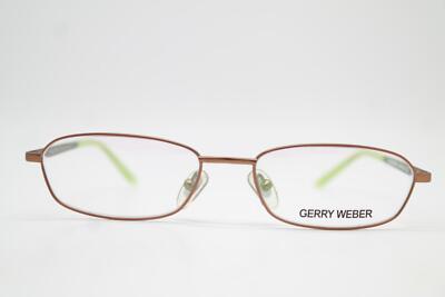 Vintage Glasses GERRY WEBER 5367 Bronze Green Oval Eyeglass Frame
