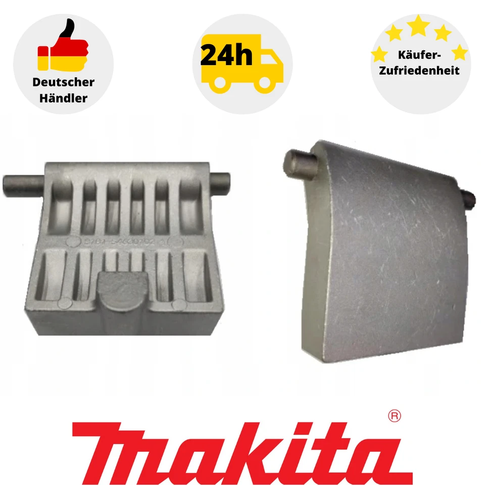 Makita 652023709 Prallplatte Gegenplatte für Makita Gartenhäcksler UD2500 - Bild 2 von 3