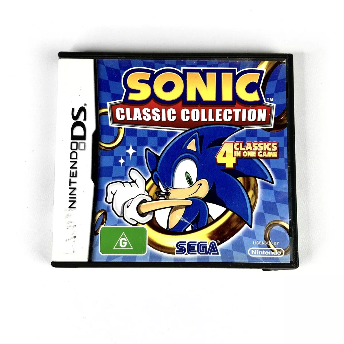 Sonic Classic Collection (Nintendo DS, Complete)