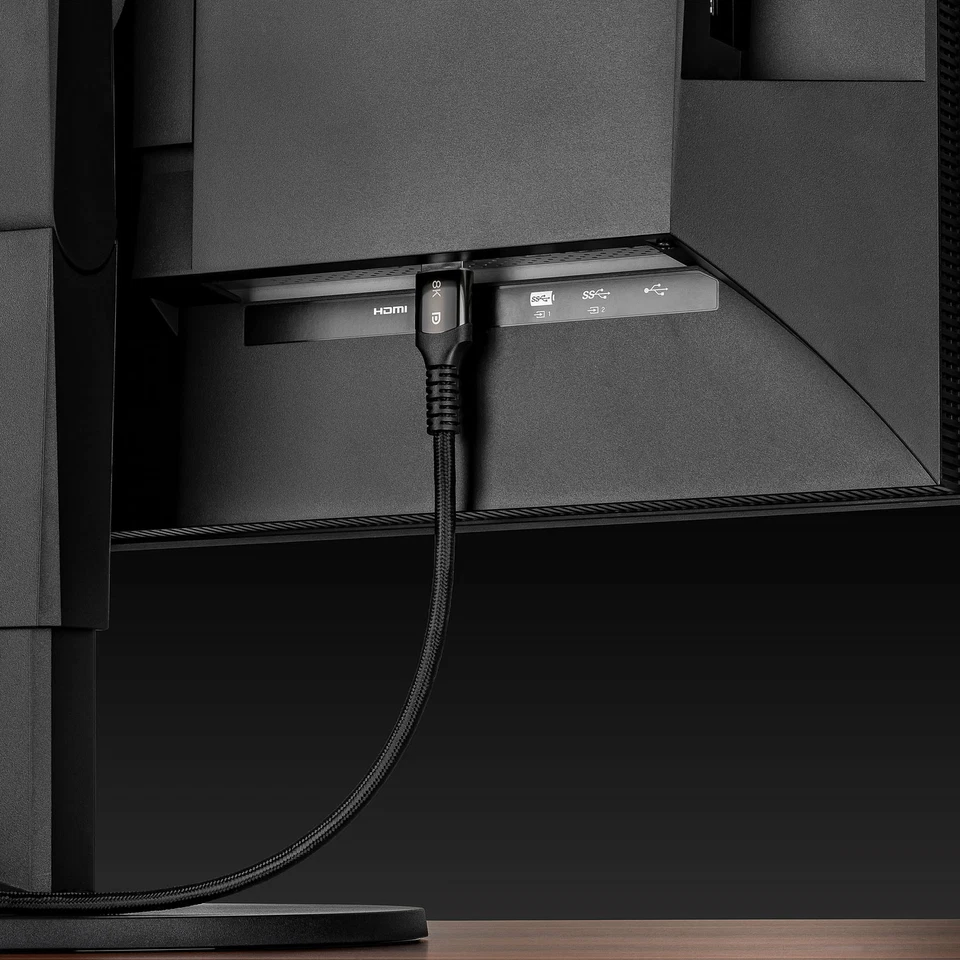 DisplayPort Kabel 2m - DP 1.4 Monitor Bildschirm Kabel 8K@60Hz 4K@120Hz SEBSON - Bild 3 von 4