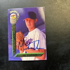 B10 Signature Rookies Draft Picks 1994 Autograph #29 Mike Thurman Montreal
