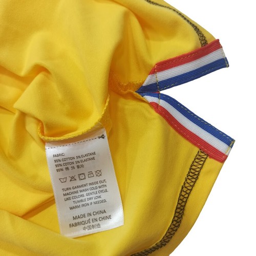 Le Tour De France T-shirt Yellow Size XL Extra Large Bicycle Race Depuis 1903 - Picture 7 of 13
