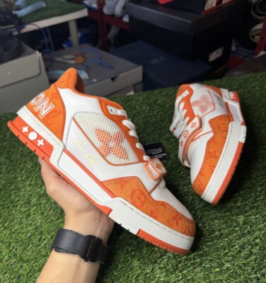 Size LV US) Louis Vuitton Trainer Strap 'Orange'