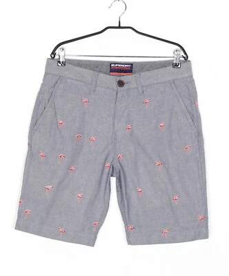 Short chino SUPERDRY Flamingo Stretch Homme Taille W31 DZ6683 - Photo 1/4