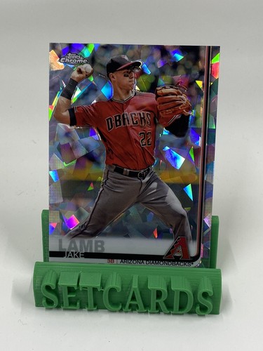 2019 Topps Chrome Sapphire Edition Jake Lamb #334 Diamondbacks Baseball Card