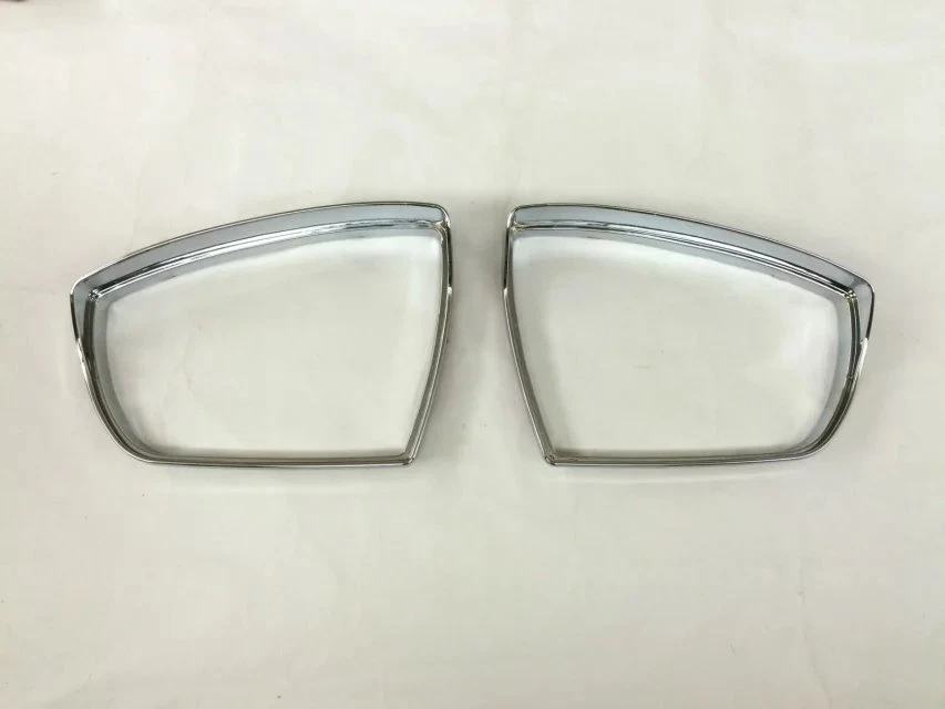 ABS Chrome Side Mirror Sun Rain Visor Trim For Ford Kuga/Ecosport 2013-2016 - image 3 of 4