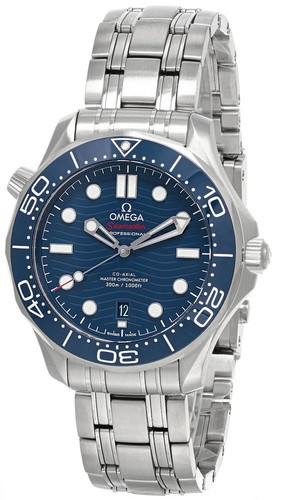 New Omega Seamaster Auto 42MM Blue Dial 