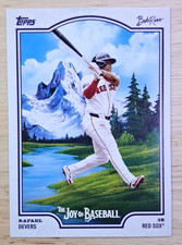 2025 Topps X Bob Ross the Joy of Baseball - Rafael Devers #29