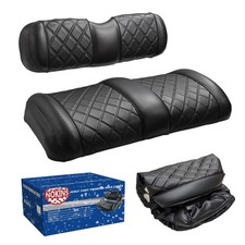 Golf Cart Diamond Seat Covers with Sponge Padding