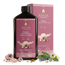 Arava Natural Medicated Dog Shampoo Anti Yeast Anti Itch Dog Shampoo - H
