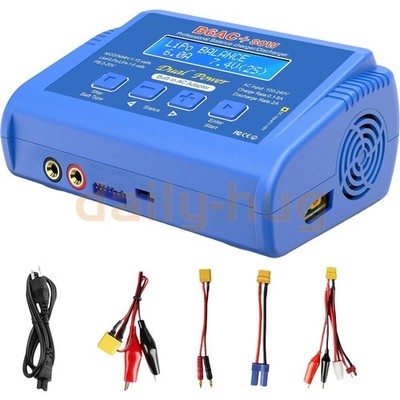 B6 AC Lipo Balance Charger with 80W Power Supply for 1S 2S 3S-6S LiPo Lilon Life